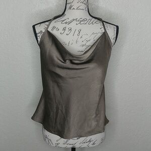 Illa Illa Cowl Neck Racerback Tank Top Size M